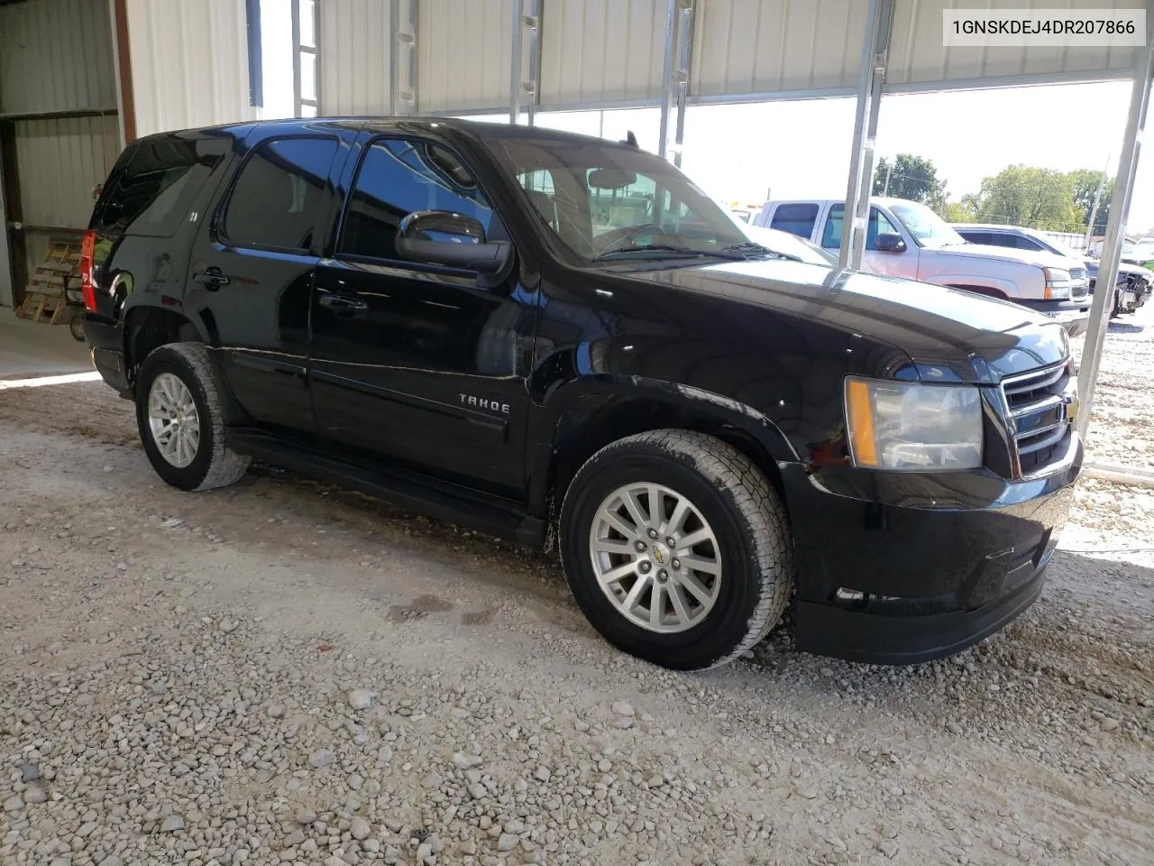 2013 Chevrolet Tahoe Hybrid VIN: 1GNSKDEJ4DR207866 Lot: 71076104