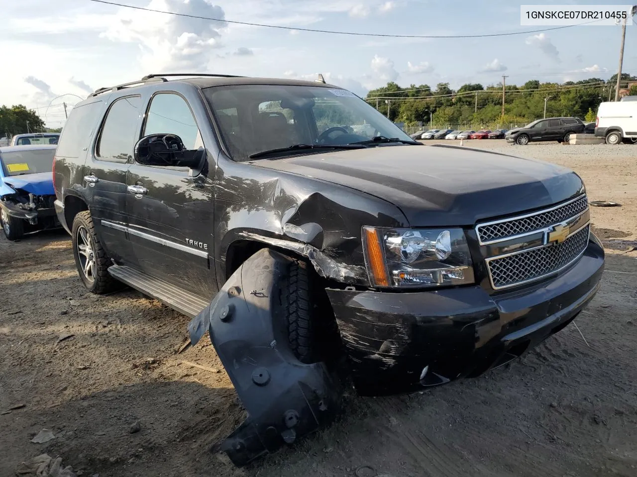 2013 Chevrolet Tahoe K1500 Ltz VIN: 1GNSKCE07DR210455 Lot: 71289894