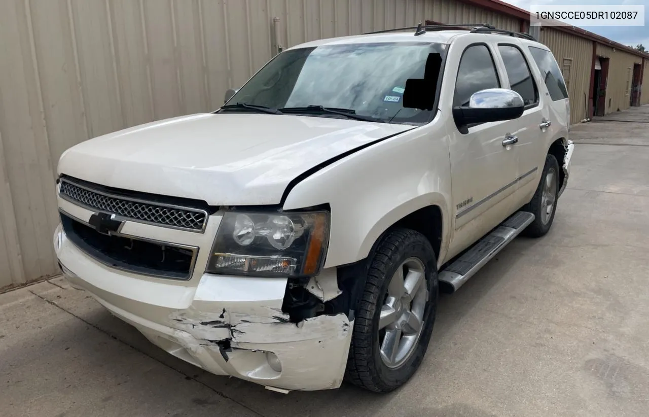 2013 Chevrolet Tahoe C1500 Ltz VIN: 1GNSCCE05DR102087 Lot: 71431934