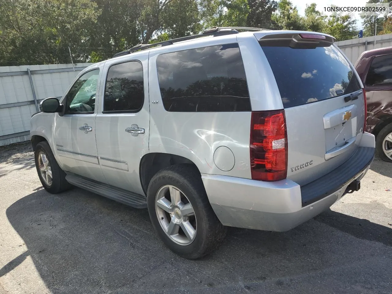 2013 Chevrolet Tahoe K1500 Ltz VIN: 1GNSKCE09DR302599 Lot: 72205304