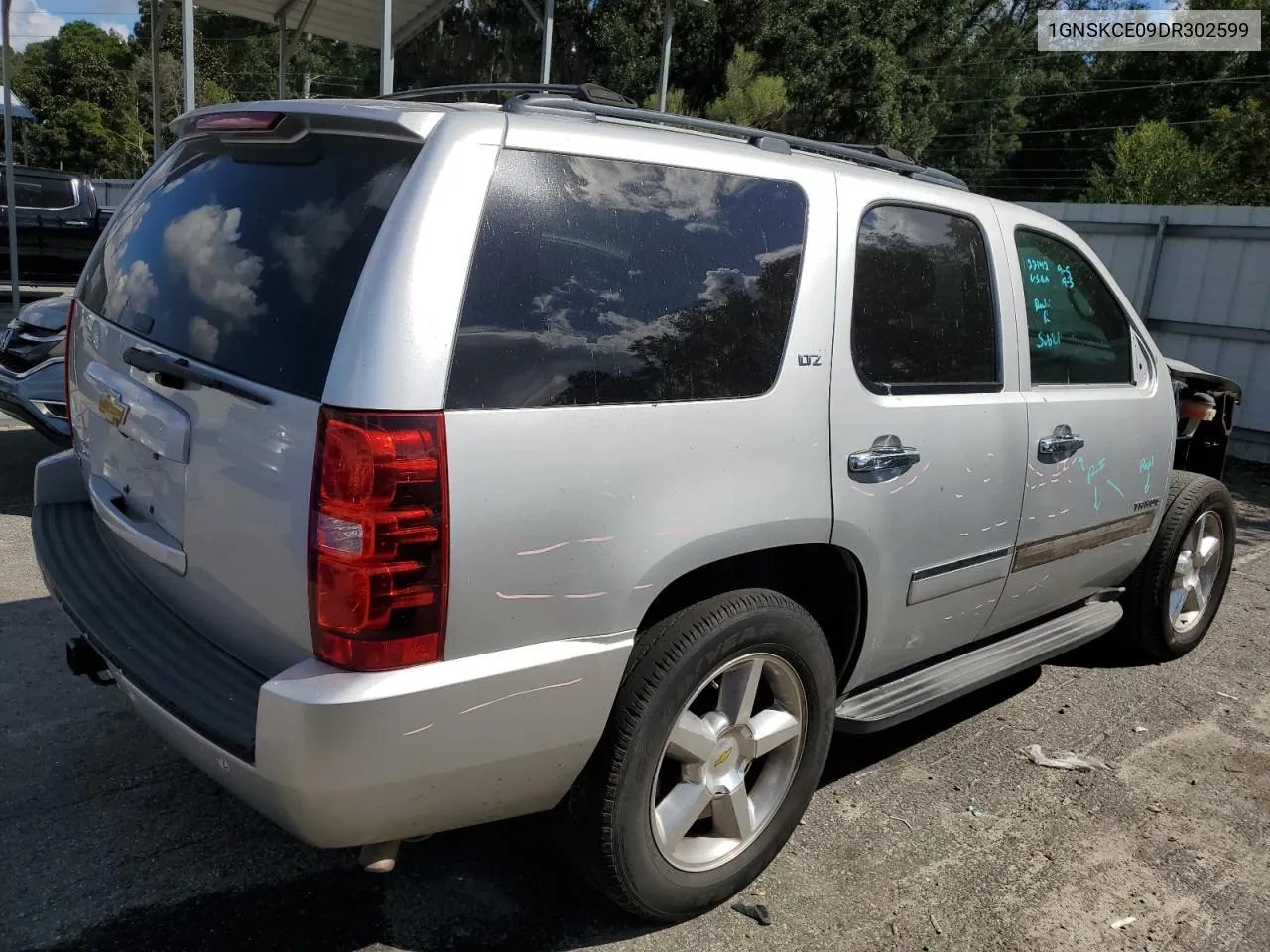 2013 Chevrolet Tahoe K1500 Ltz VIN: 1GNSKCE09DR302599 Lot: 72205304