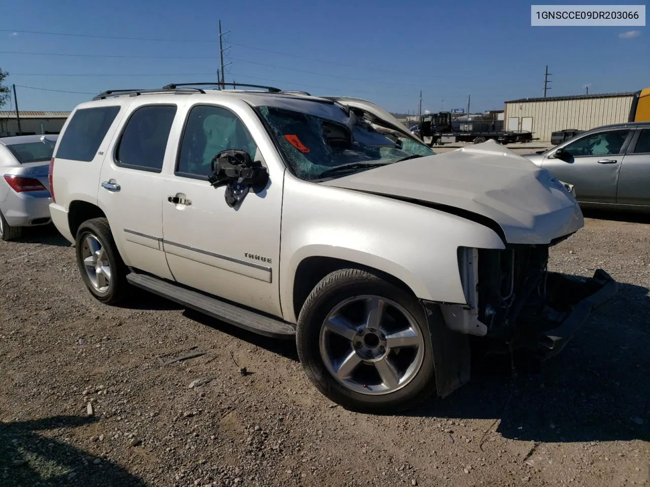 1GNSCCE09DR203066 2013 Chevrolet Tahoe C1500 Ltz