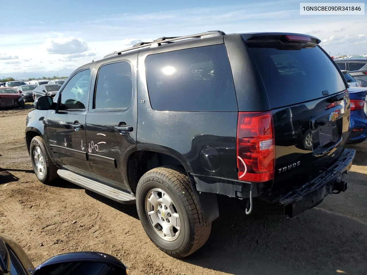 2013 Chevrolet Tahoe C1500 Lt VIN: 1GNSCBE09DR341846 Lot: 72515104