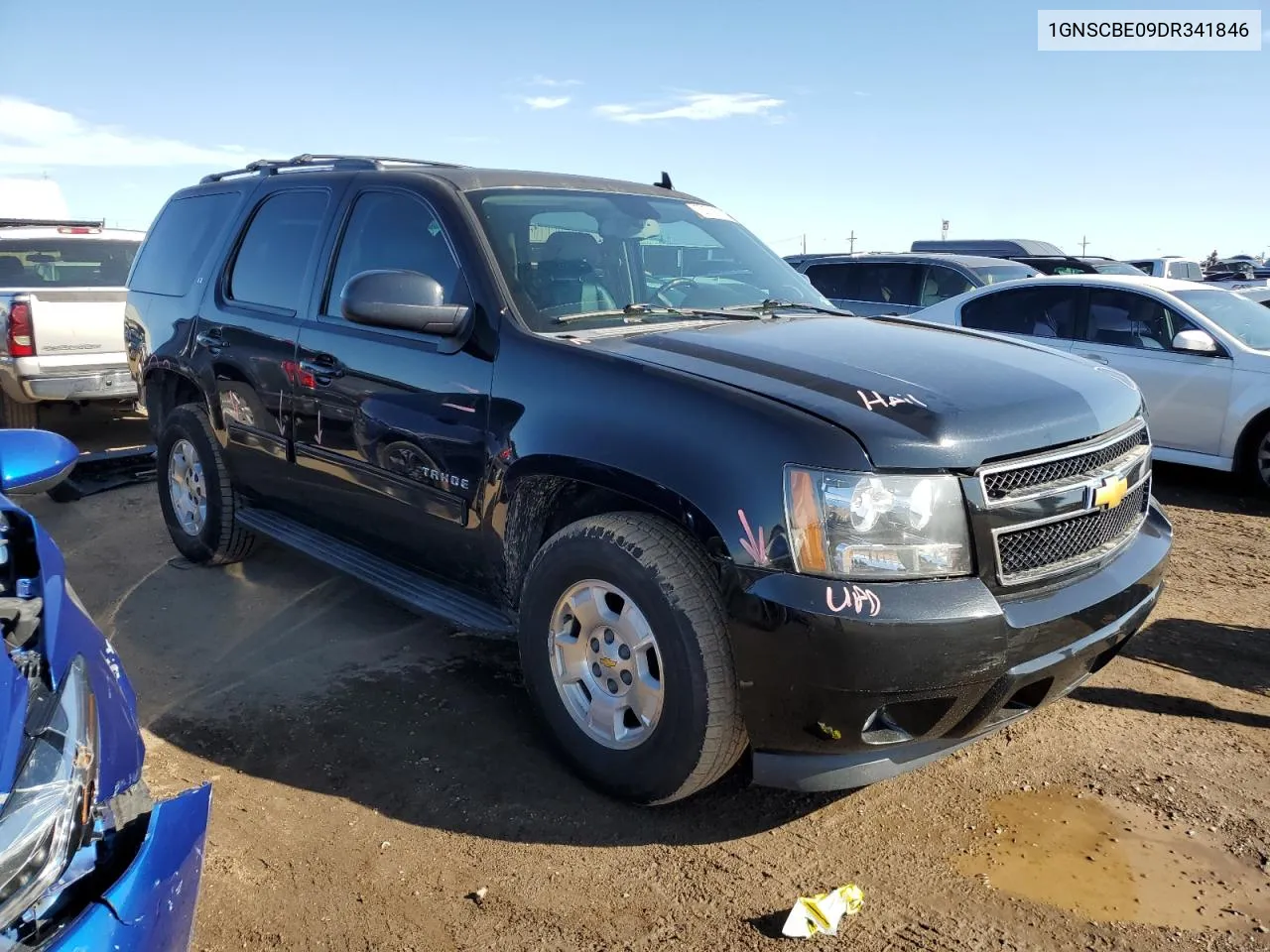 2013 Chevrolet Tahoe C1500 Lt VIN: 1GNSCBE09DR341846 Lot: 72515104