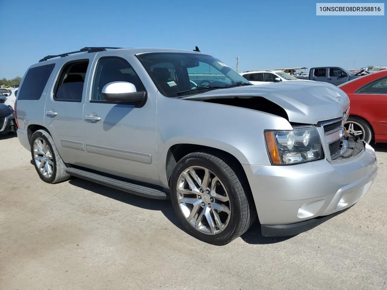 2013 Chevrolet Tahoe C1500 Lt VIN: 1GNSCBE08DR358816 Lot: 73387744