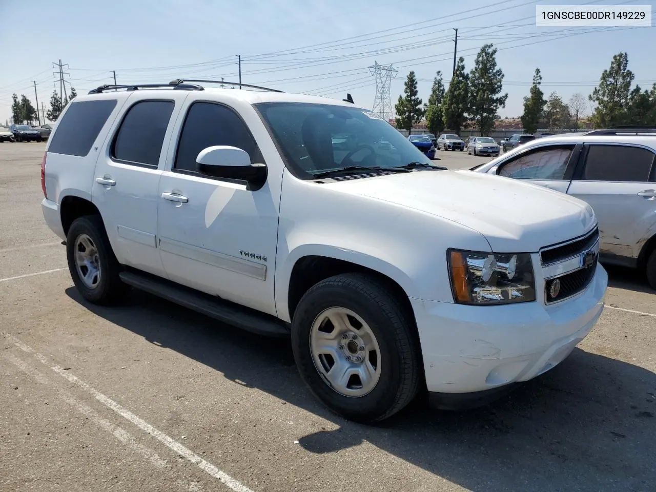 2013 Chevrolet Tahoe C1500 Lt VIN: 1GNSCBE00DR149229 Lot: 73593224