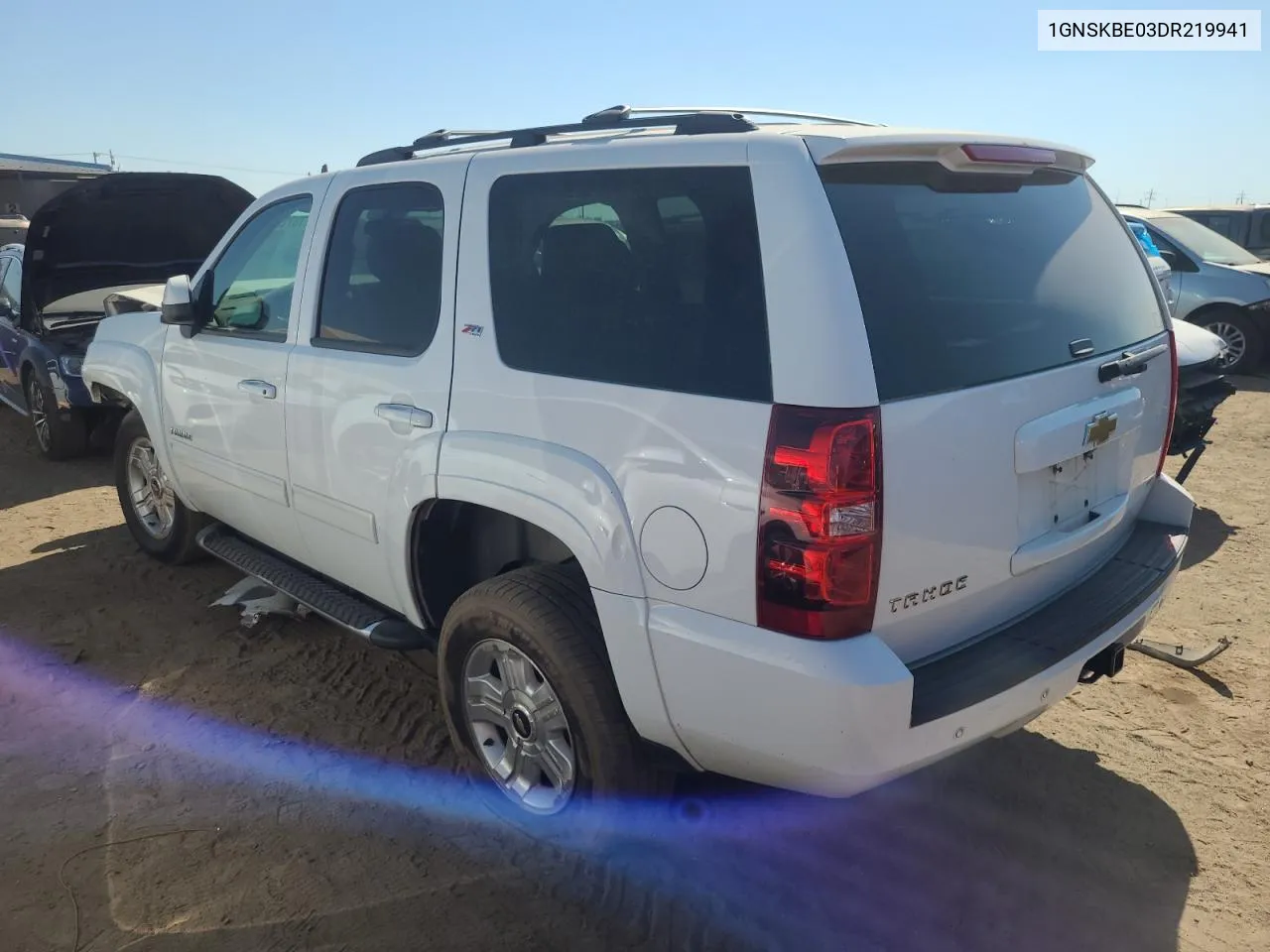 2013 Chevrolet Tahoe K1500 Lt VIN: 1GNSKBE03DR219941 Lot: 73726834