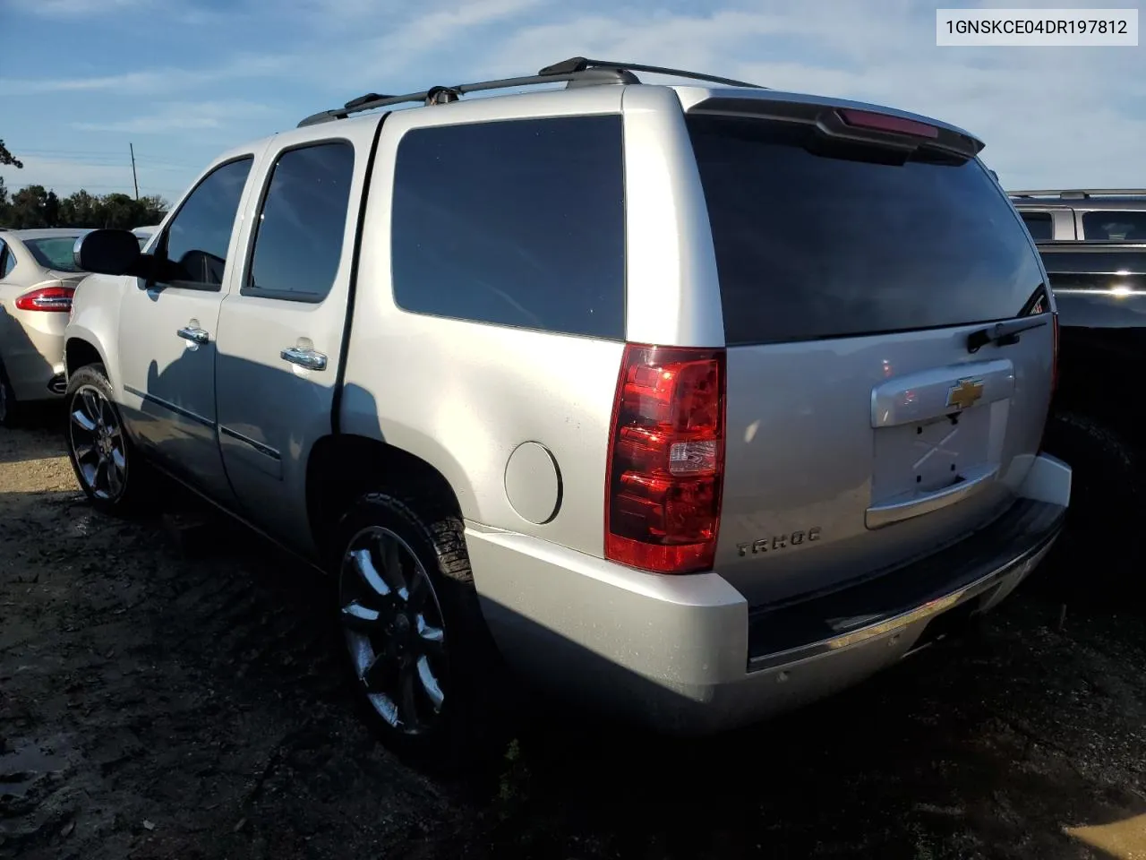 2013 Chevrolet Tahoe K1500 Ltz VIN: 1GNSKCE04DR197812 Lot: 73733314