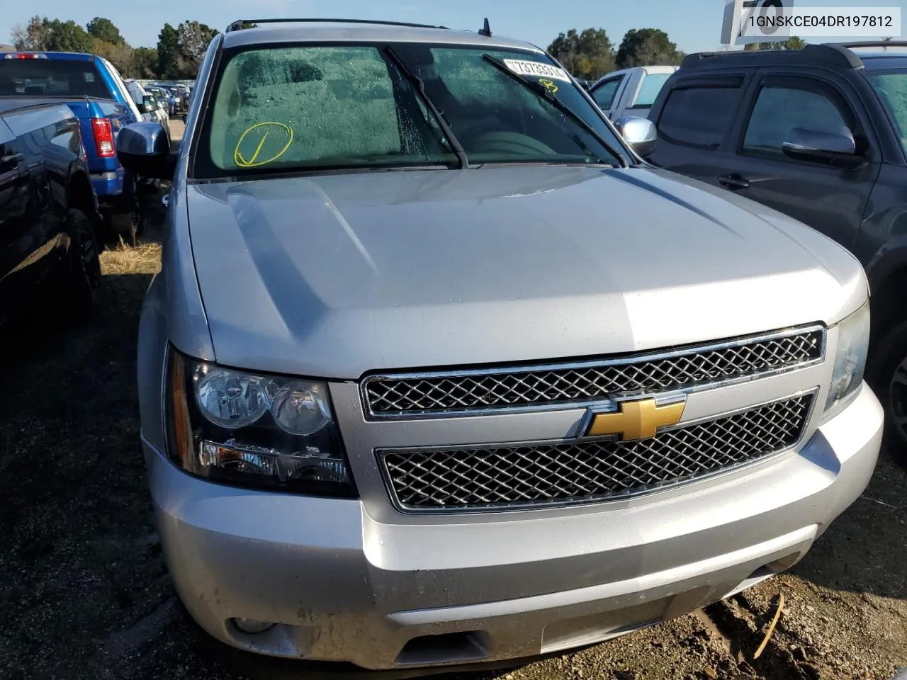 2013 Chevrolet Tahoe K1500 Ltz VIN: 1GNSKCE04DR197812 Lot: 73733314