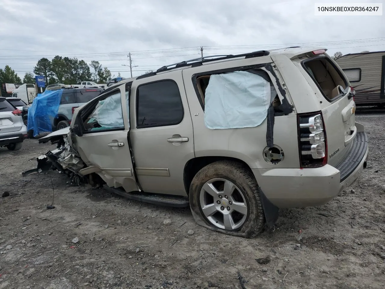 2013 Chevrolet Tahoe K1500 Lt VIN: 1GNSKBE0XDR364247 Lot: 74326404