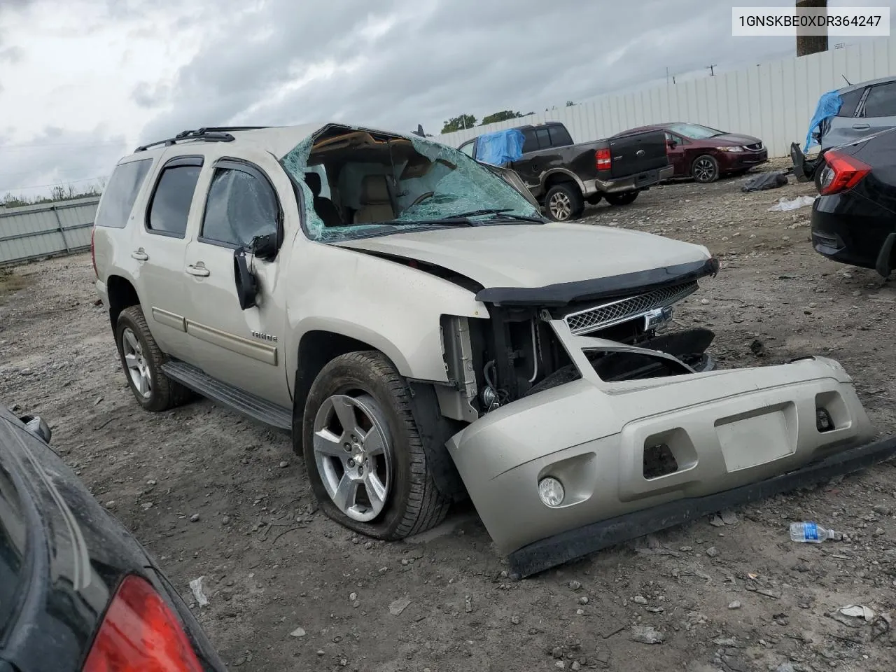 2013 Chevrolet Tahoe K1500 Lt VIN: 1GNSKBE0XDR364247 Lot: 74326404