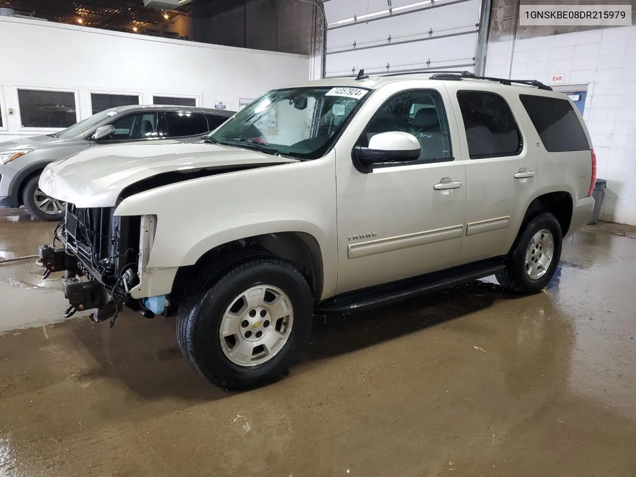 2013 Chevrolet Tahoe K1500 Lt VIN: 1GNSKBE08DR215979 Lot: 74357924