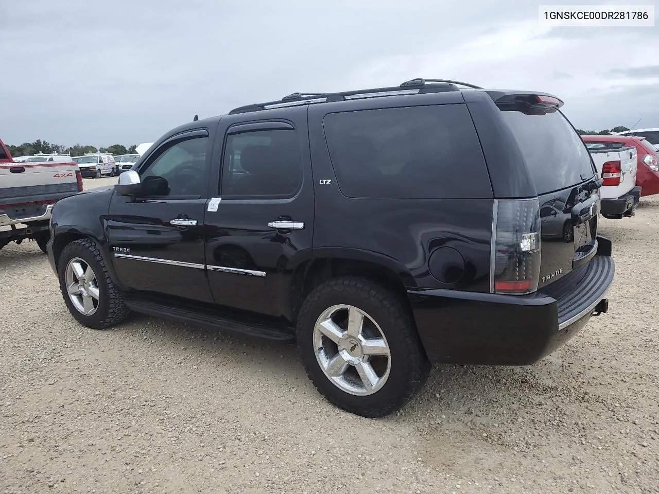 2013 Chevrolet Tahoe K1500 Ltz VIN: 1GNSKCE00DR281786 Lot: 74766314