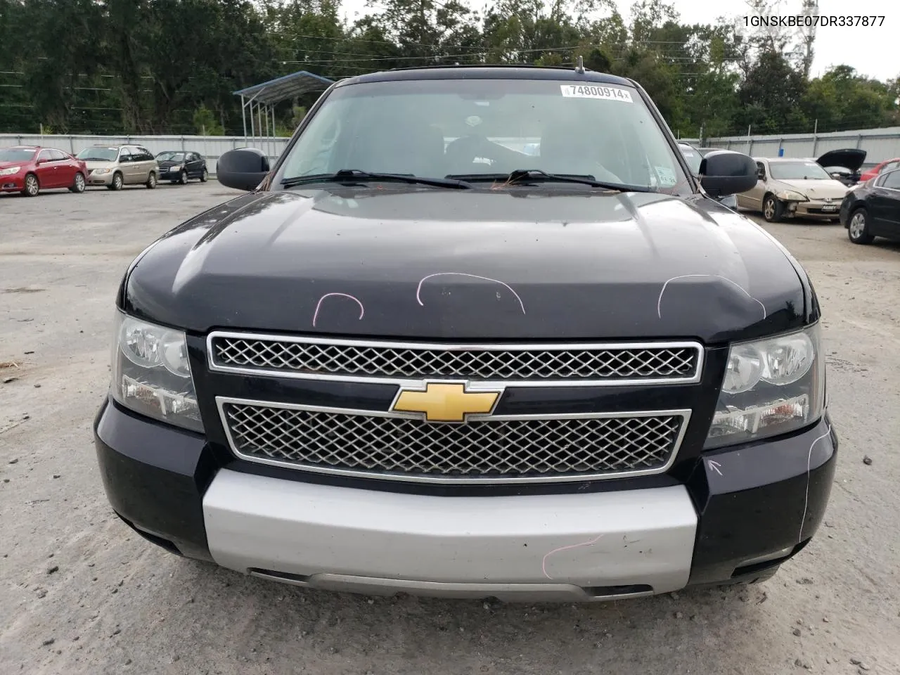 1GNSKBE07DR337877 2013 Chevrolet Tahoe K1500 Lt