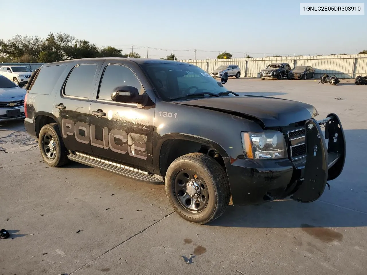 2013 Chevrolet Tahoe Police VIN: 1GNLC2E05DR303910 Lot: 74924074