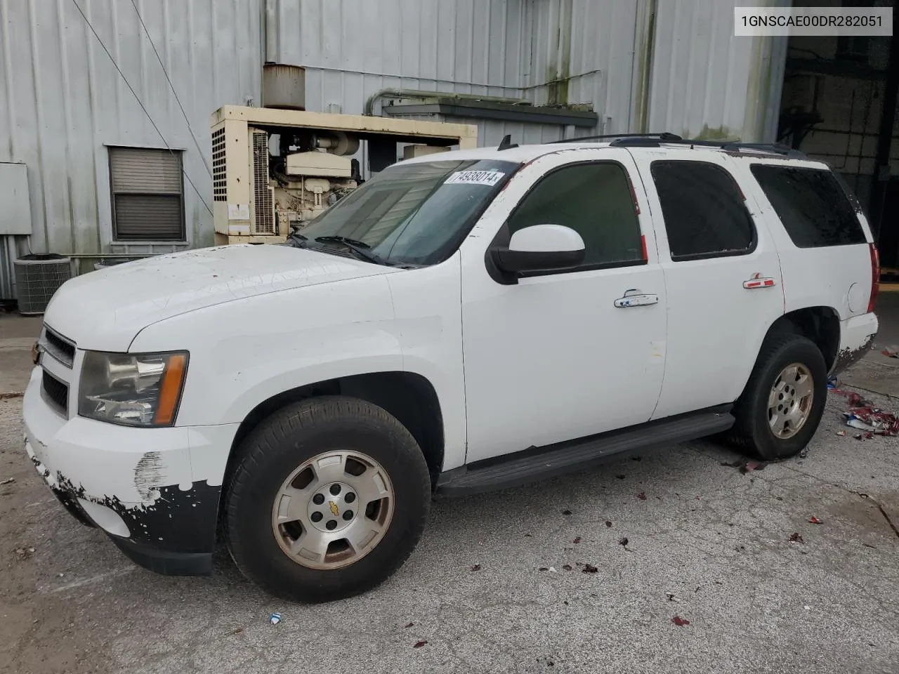 2013 Chevrolet Tahoe C1500 Ls VIN: 1GNSCAE00DR282051 Lot: 74938014