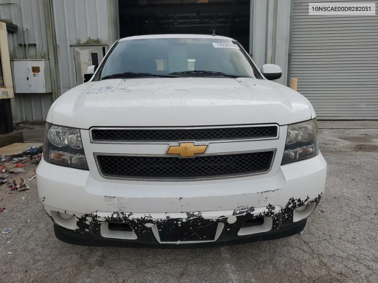 2013 Chevrolet Tahoe C1500 Ls VIN: 1GNSCAE00DR282051 Lot: 74938014