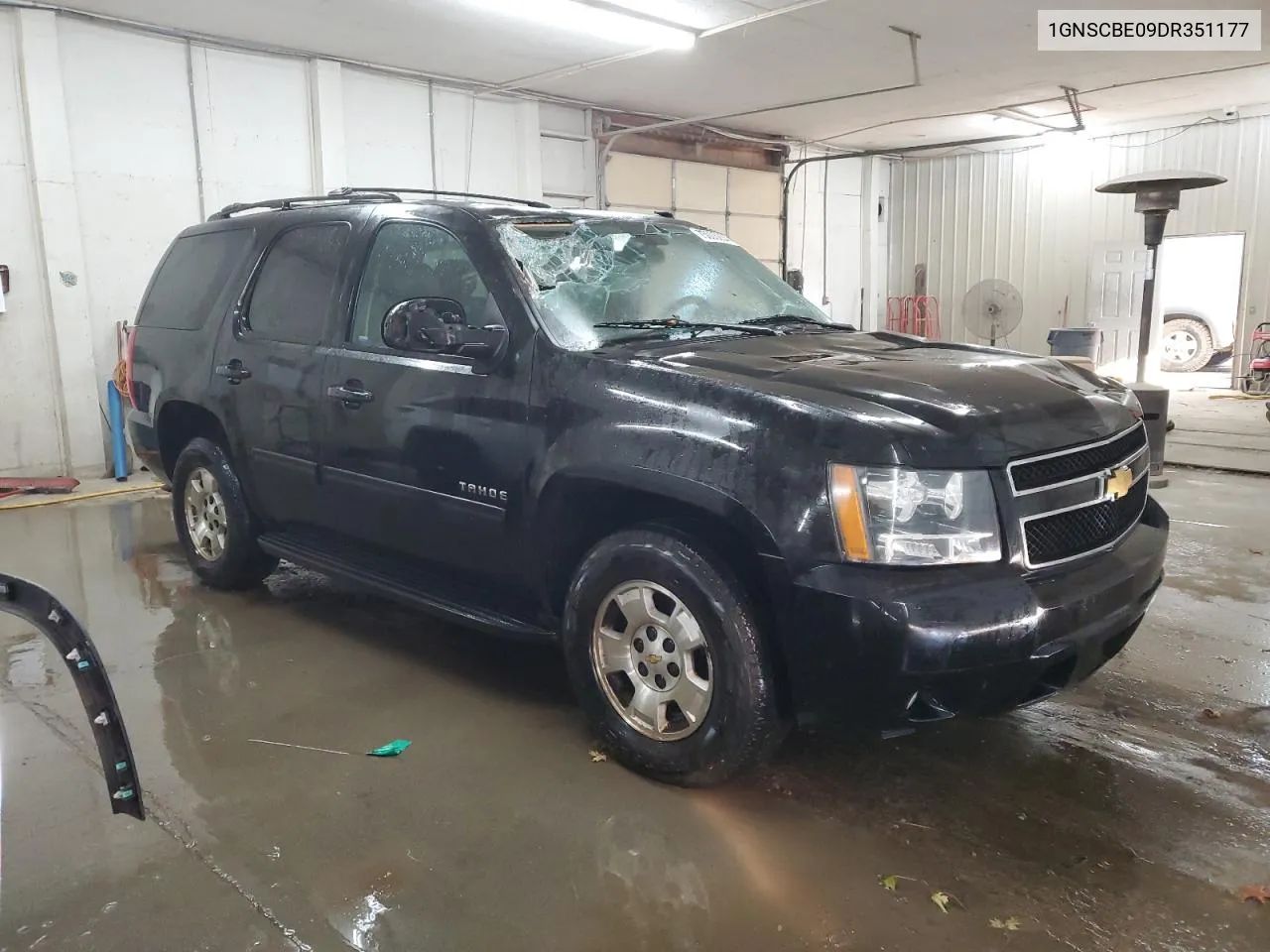 2013 Chevrolet Tahoe C1500 Lt VIN: 1GNSCBE09DR351177 Lot: 75005234