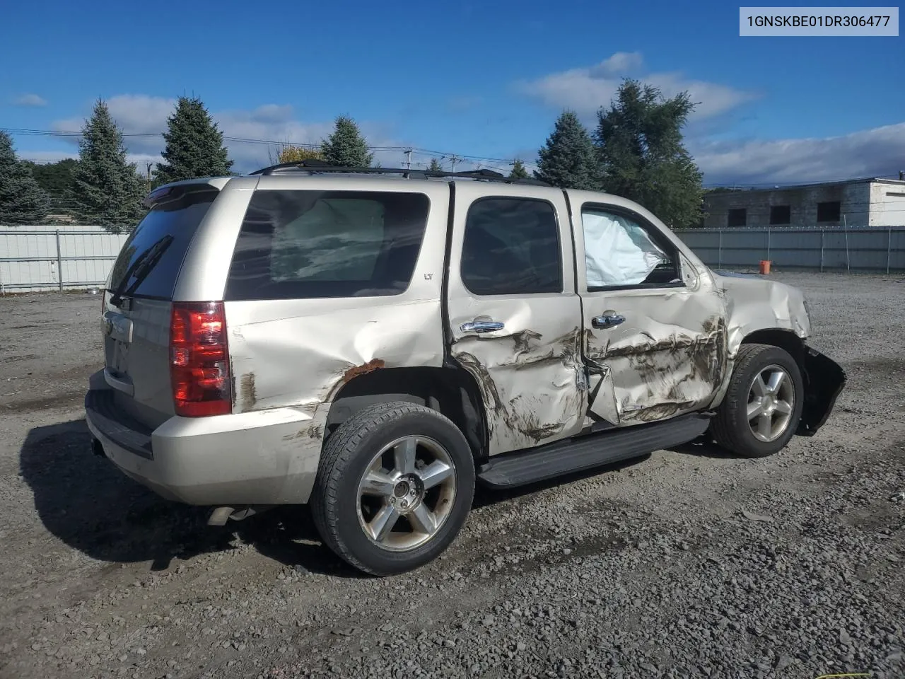 2013 Chevrolet Tahoe K1500 Lt VIN: 1GNSKBE01DR306477 Lot: 75321034