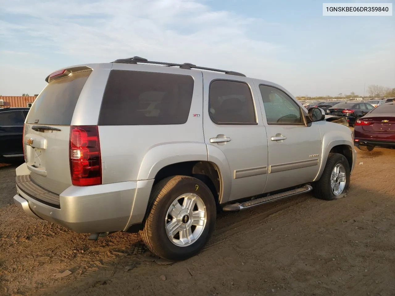 2013 Chevrolet Tahoe K1500 Lt VIN: 1GNSKBE06DR359840 Lot: 75447574