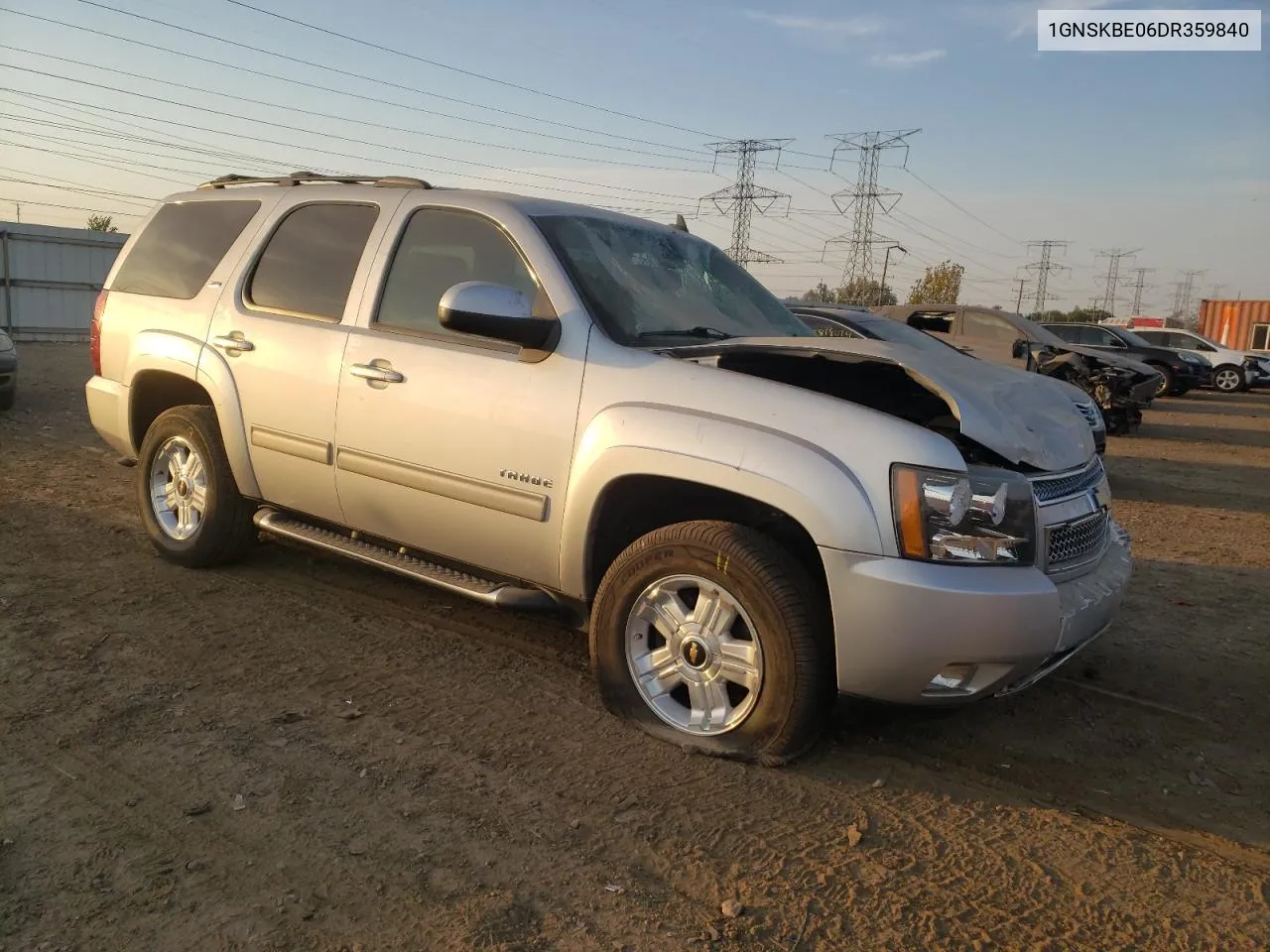 2013 Chevrolet Tahoe K1500 Lt VIN: 1GNSKBE06DR359840 Lot: 75447574