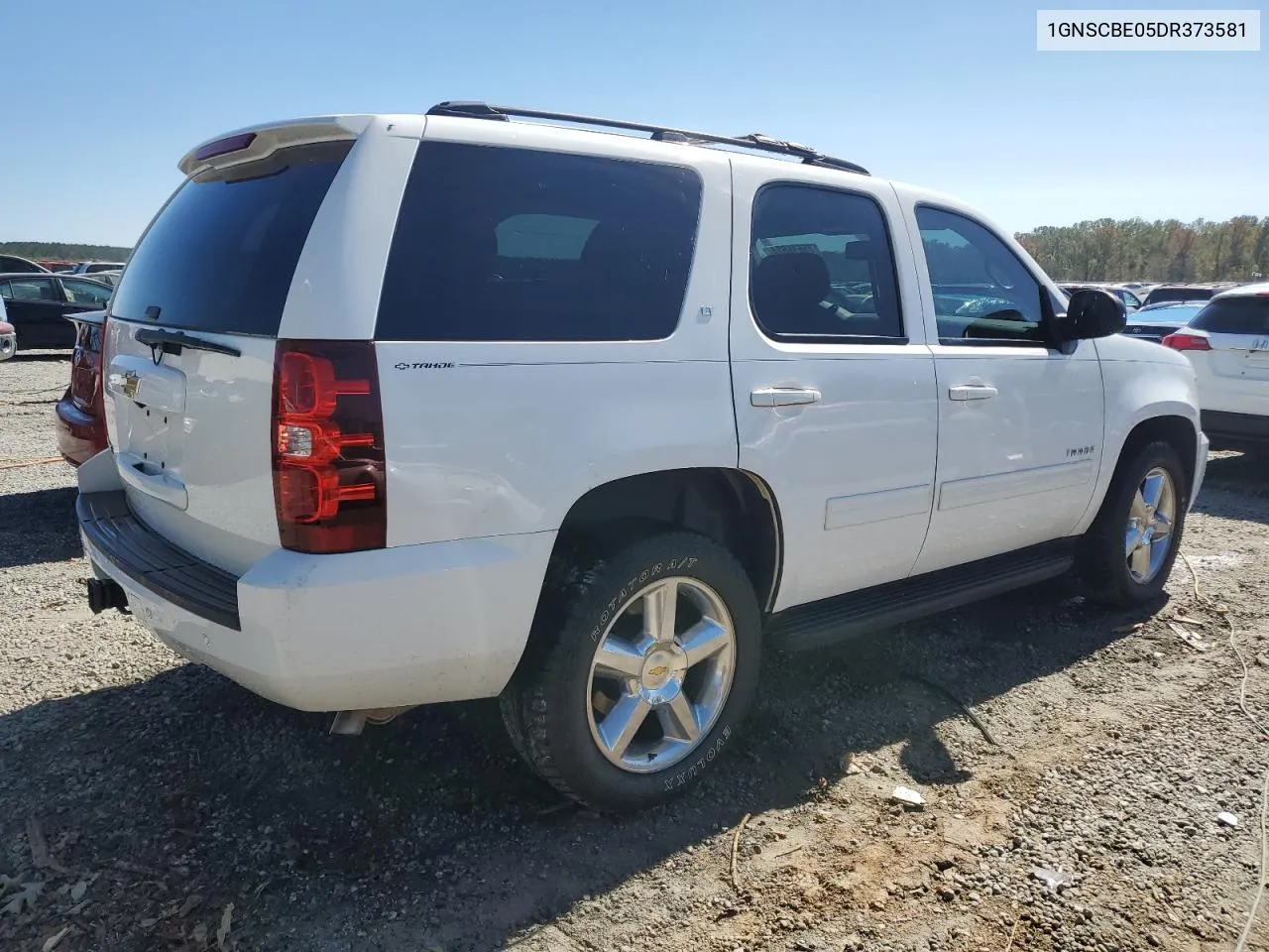 2013 Chevrolet Tahoe C1500 Lt VIN: 1GNSCBE05DR373581 Lot: 75616524