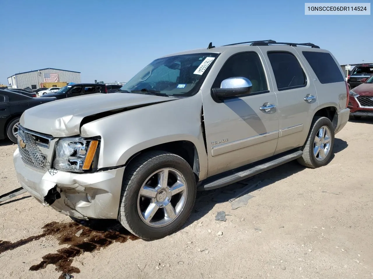 2013 Chevrolet Tahoe C1500 Ltz VIN: 1GNSCCE06DR114524 Lot: 75676554