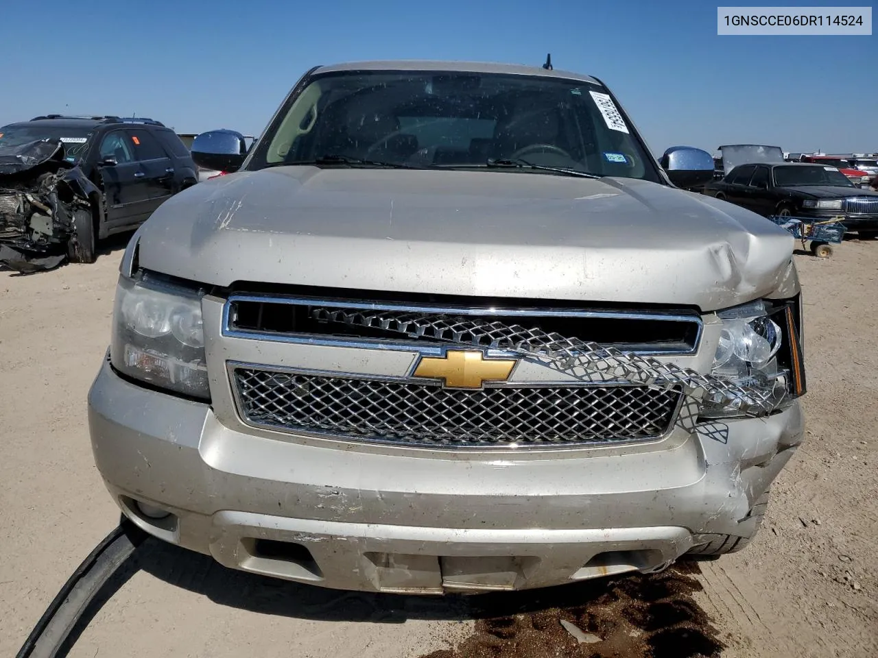 2013 Chevrolet Tahoe C1500 Ltz VIN: 1GNSCCE06DR114524 Lot: 75676554