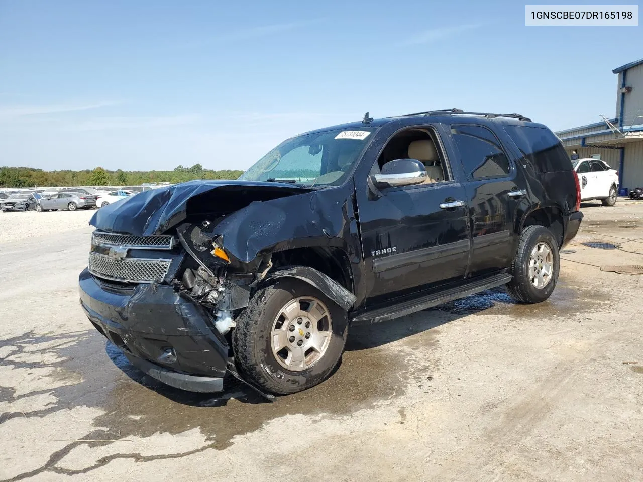 2013 Chevrolet Tahoe C1500 Lt VIN: 1GNSCBE07DR165198 Lot: 75731044