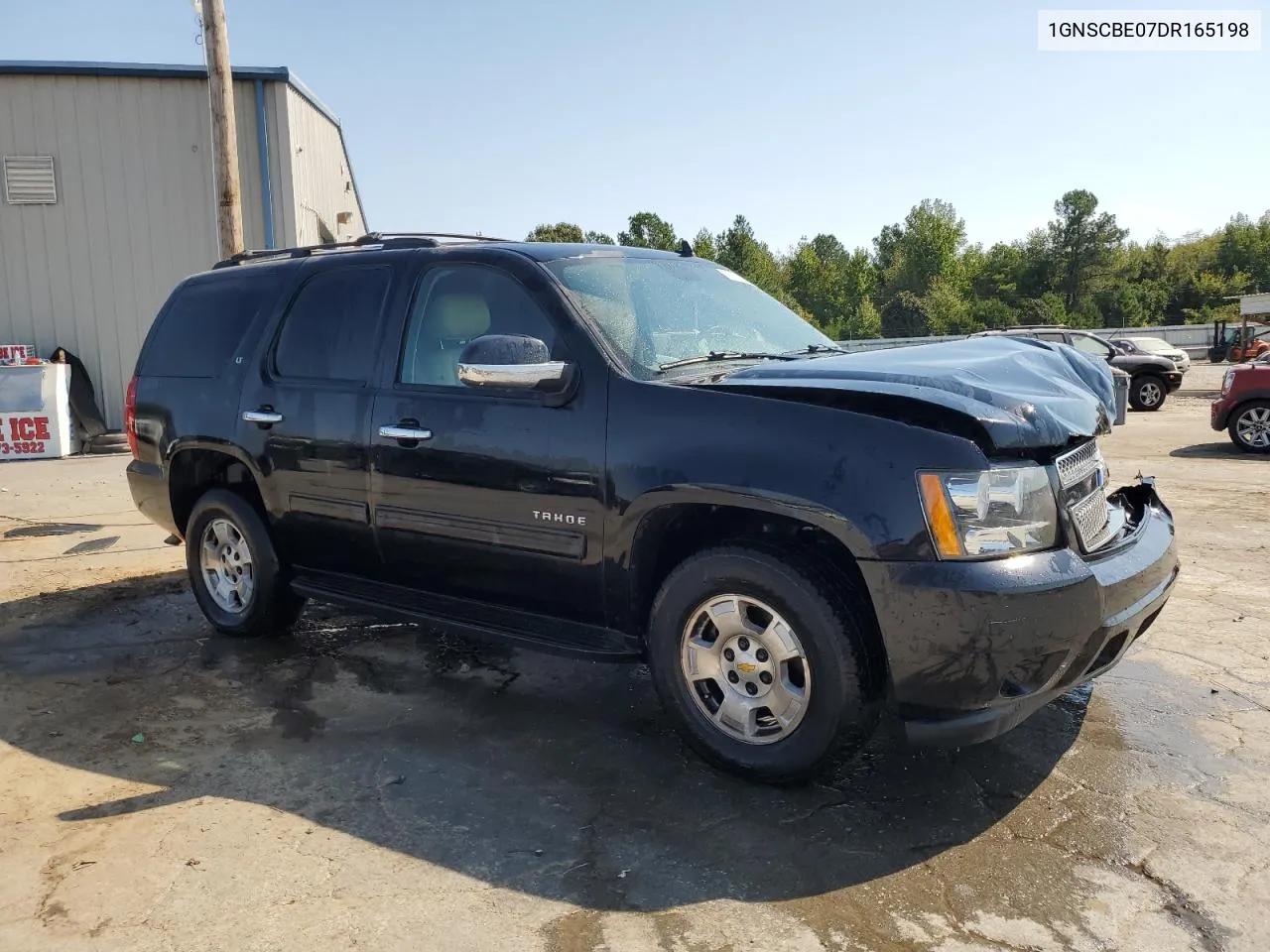 2013 Chevrolet Tahoe C1500 Lt VIN: 1GNSCBE07DR165198 Lot: 75731044