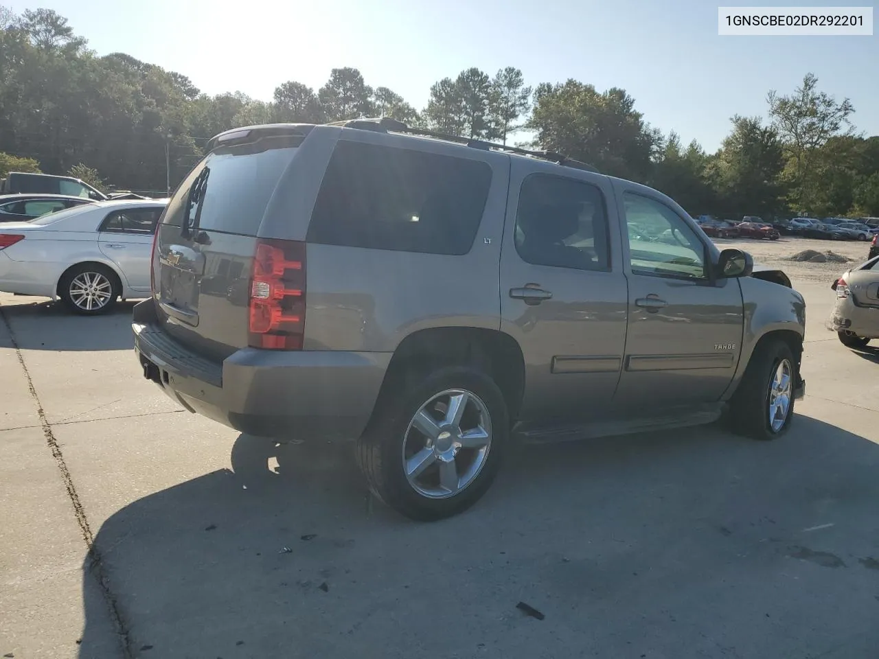 2013 Chevrolet Tahoe C1500 Lt VIN: 1GNSCBE02DR292201 Lot: 75837094