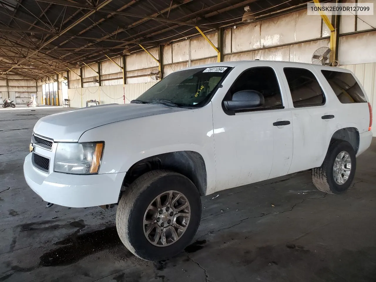 2013 Chevrolet Tahoe Special VIN: 1GNSK2E09DR127099 Lot: 75911094