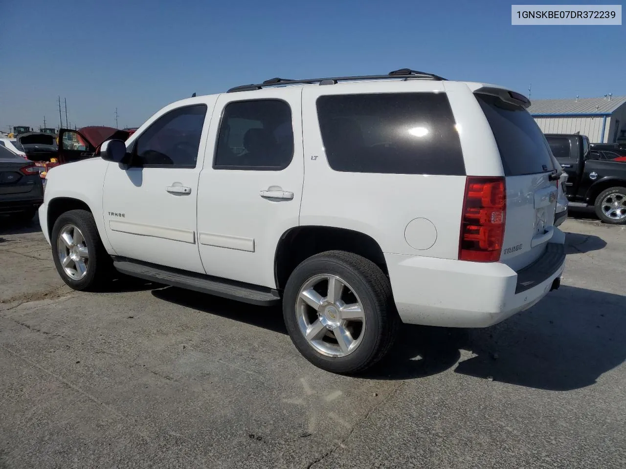 2013 Chevrolet Tahoe K1500 Lt VIN: 1GNSKBE07DR372239 Lot: 75937374