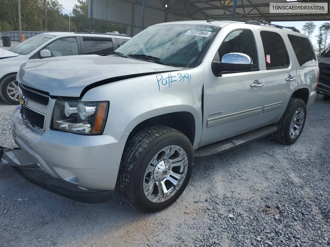 2013 Chevrolet Tahoe C1500 Ls VIN: 1GNSCAE09DR363226 Lot: 76377864