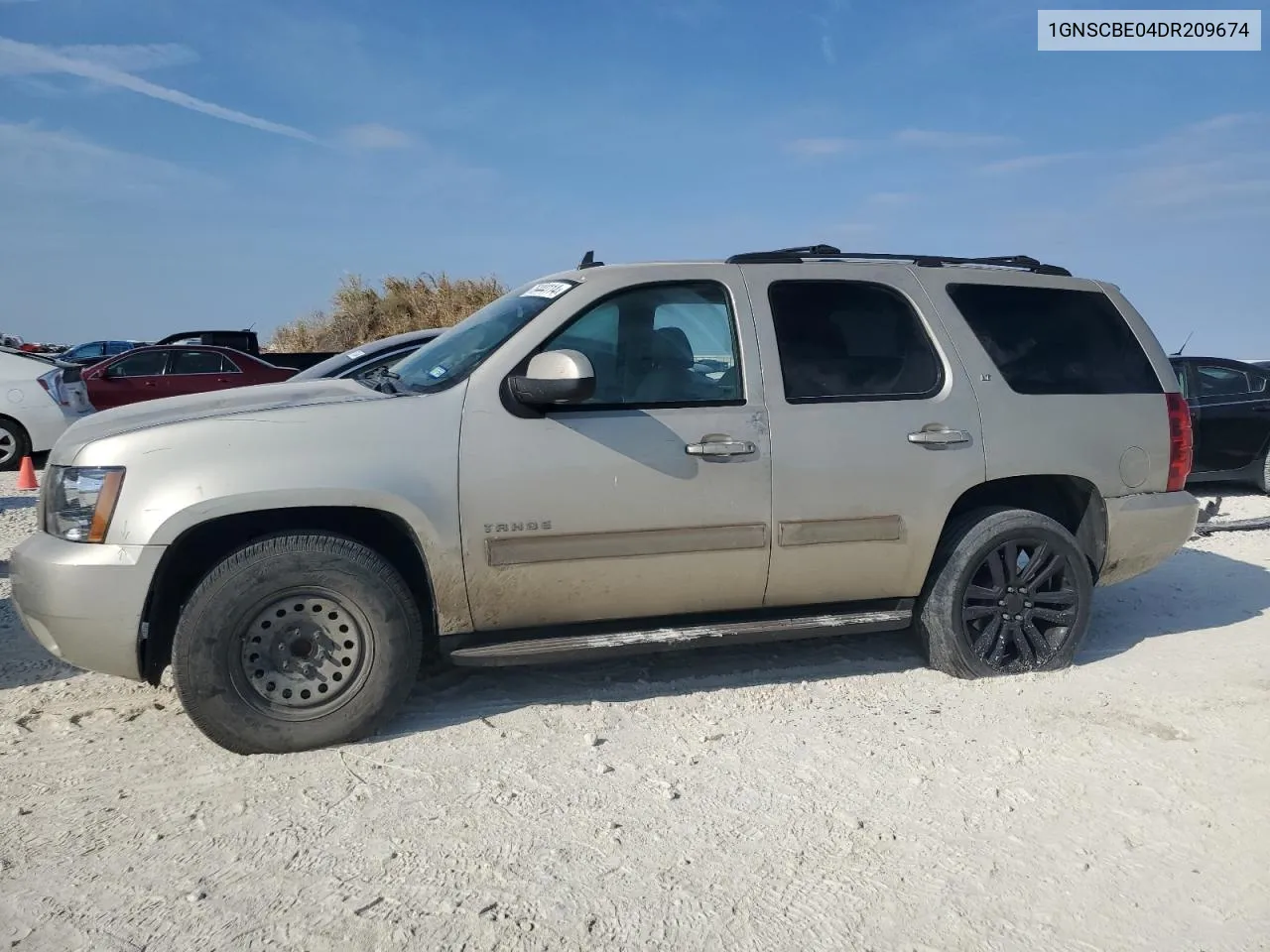 2013 Chevrolet Tahoe C1500 Lt VIN: 1GNSCBE04DR209674 Lot: 76444114