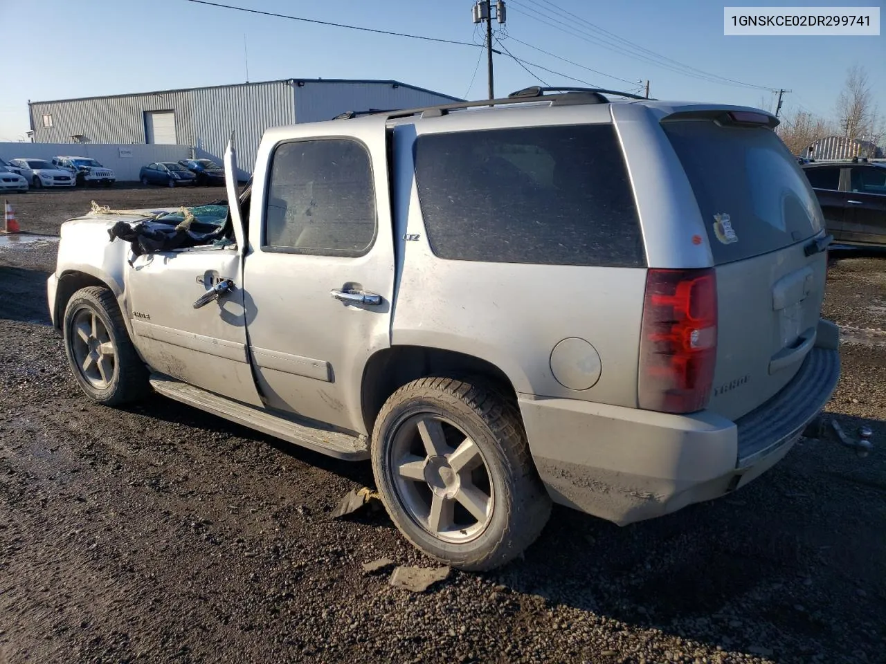 2013 Chevrolet Tahoe K1500 Ltz VIN: 1GNSKCE02DR299741 Lot: 76575394