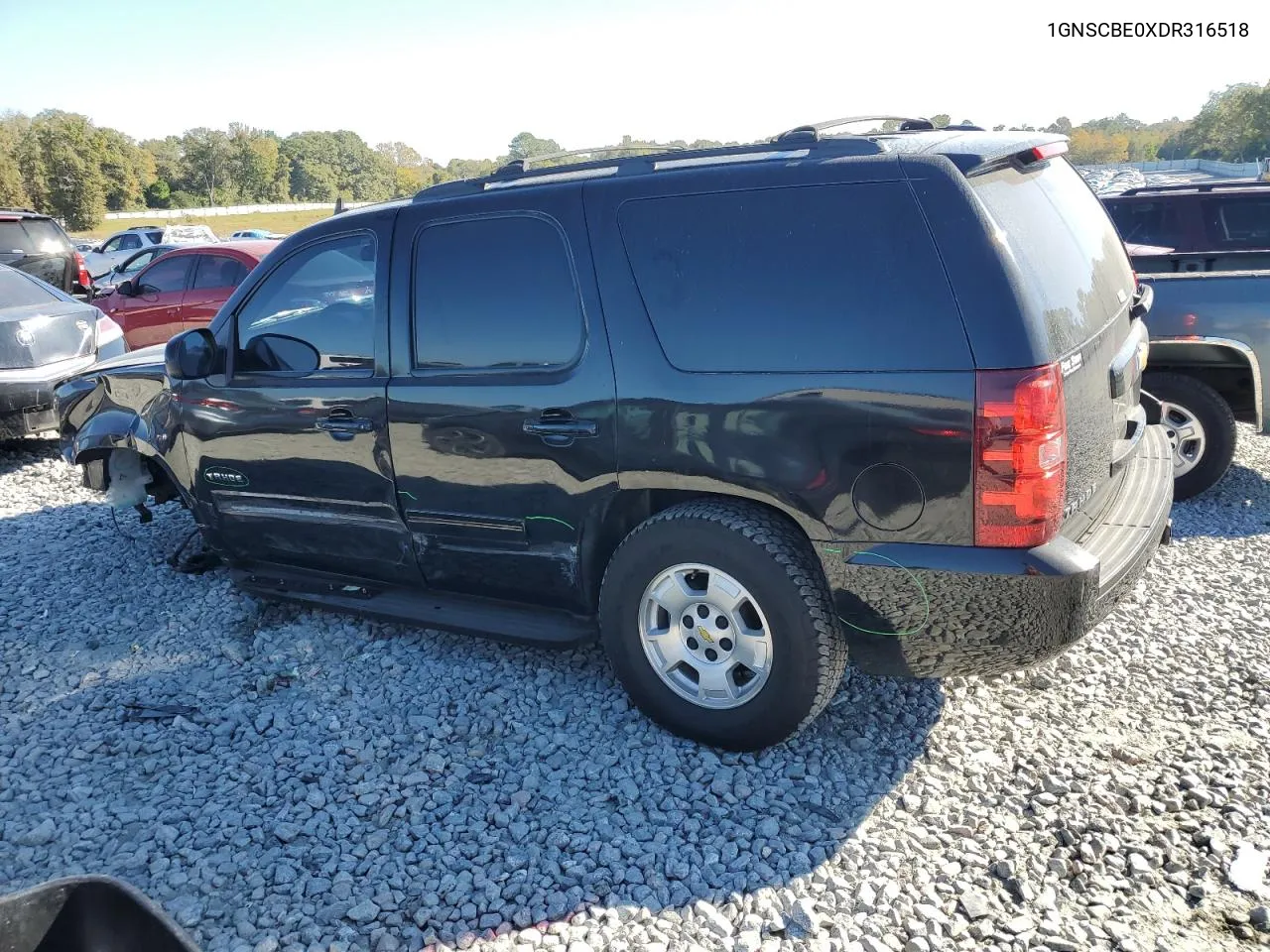 2013 Chevrolet Tahoe C1500 Lt VIN: 1GNSCBE0XDR316518 Lot: 76811704