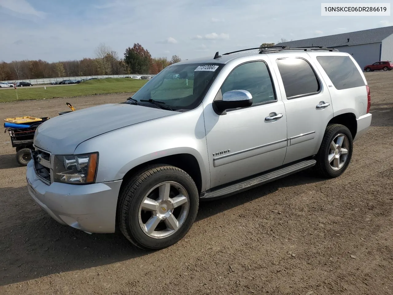 2013 Chevrolet Tahoe K1500 Ltz VIN: 1GNSKCE06DR286619 Lot: 77312004