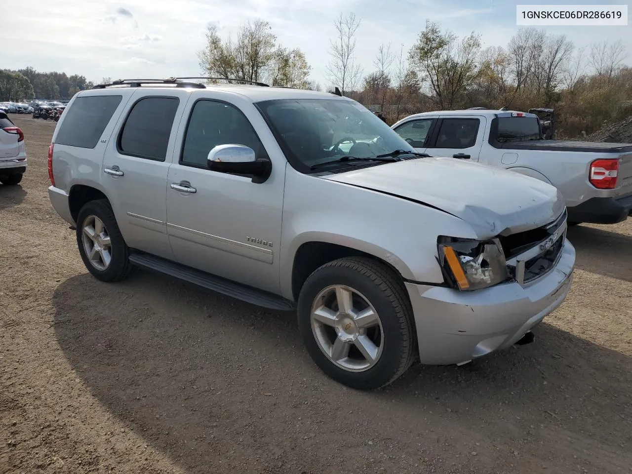 2013 Chevrolet Tahoe K1500 Ltz VIN: 1GNSKCE06DR286619 Lot: 77312004