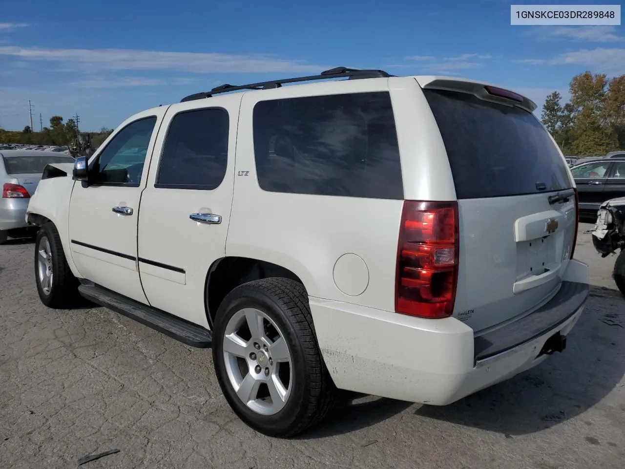 2013 Chevrolet Tahoe K1500 Ltz VIN: 1GNSKCE03DR289848 Lot: 77529774