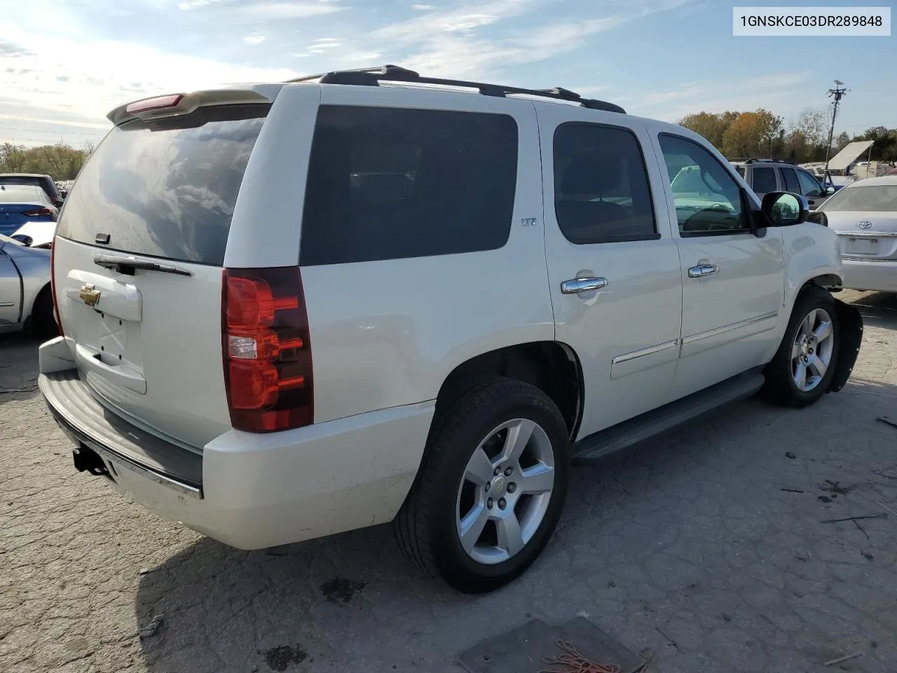 2013 Chevrolet Tahoe K1500 Ltz VIN: 1GNSKCE03DR289848 Lot: 77529774