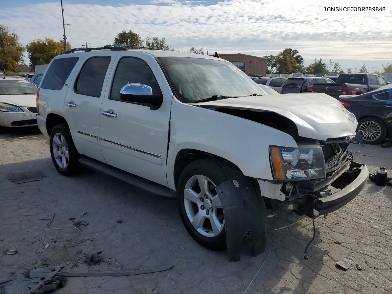 2013 Chevrolet Tahoe K1500 Ltz VIN: 1GNSKCE03DR289848 Lot: 77529774