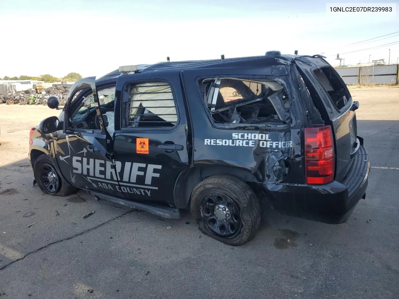 2013 Chevrolet Tahoe Police VIN: 1GNLC2E07DR239983 Lot: 77576434