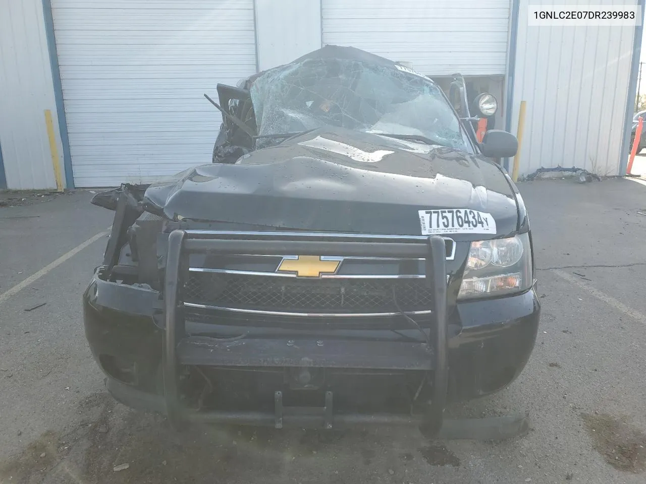 2013 Chevrolet Tahoe Police VIN: 1GNLC2E07DR239983 Lot: 77576434