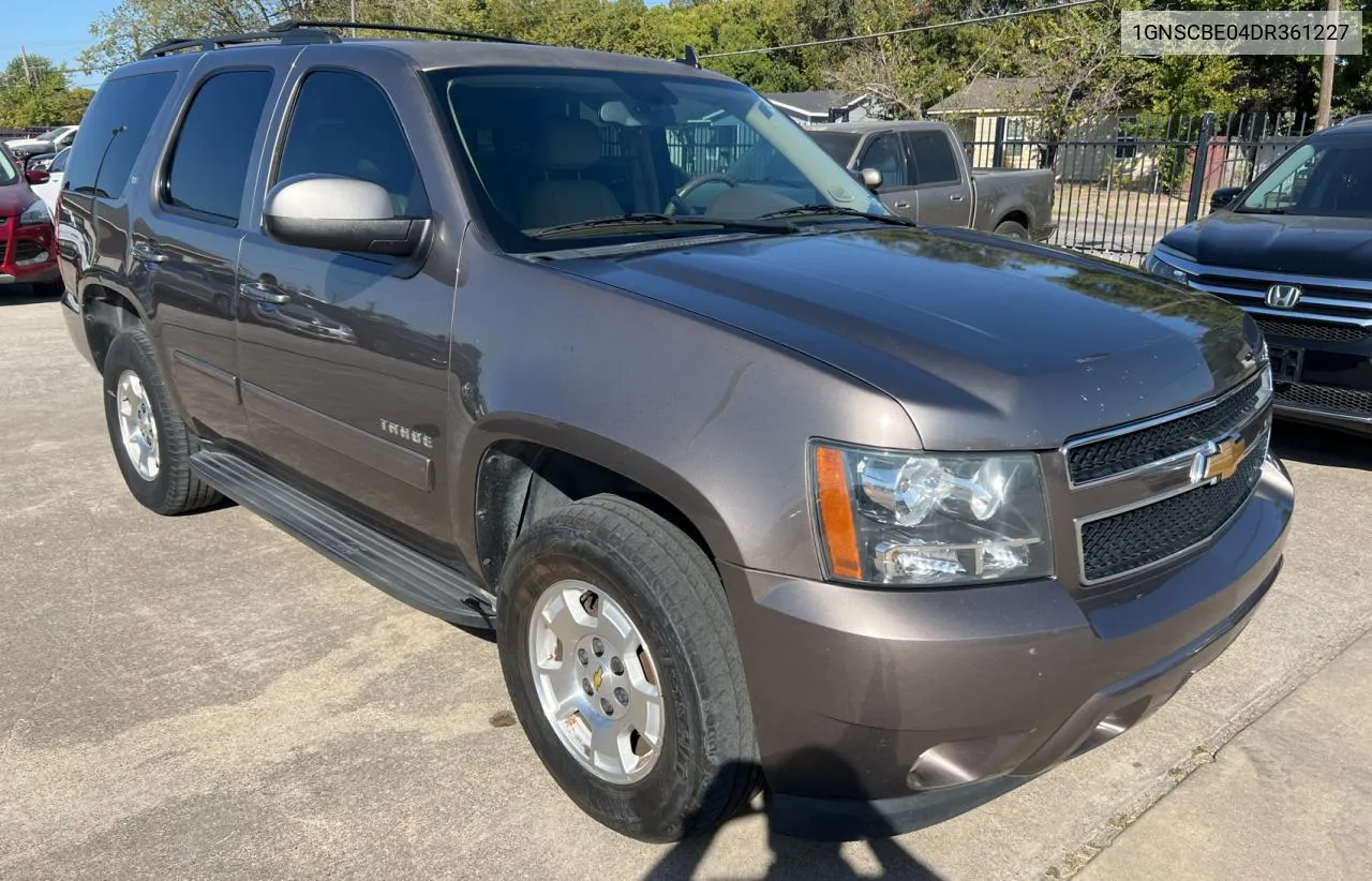 2013 Chevrolet Tahoe C1500 Lt VIN: 1GNSCBE04DR361227 Lot: 77791794