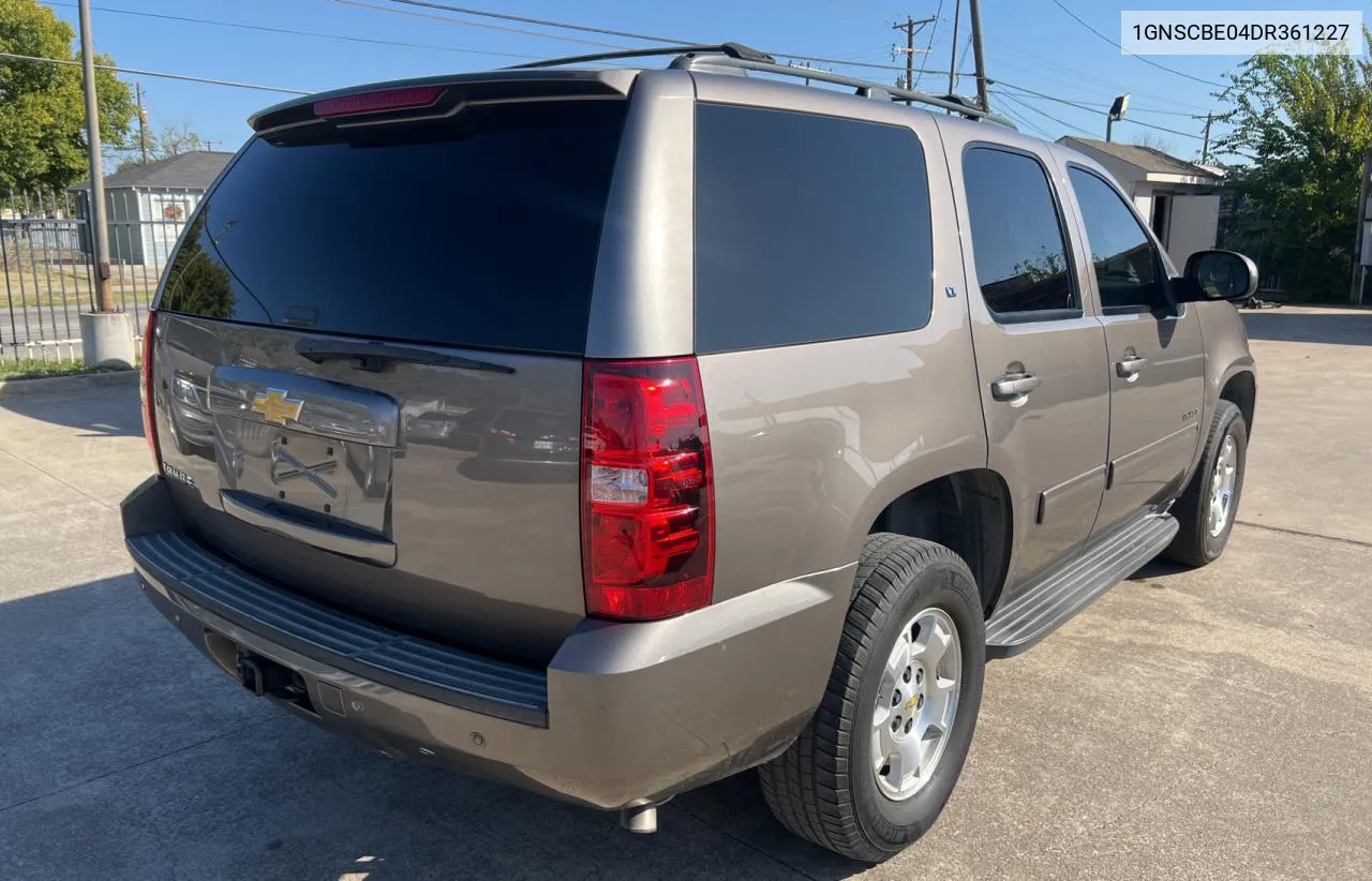 2013 Chevrolet Tahoe C1500 Lt VIN: 1GNSCBE04DR361227 Lot: 77791794