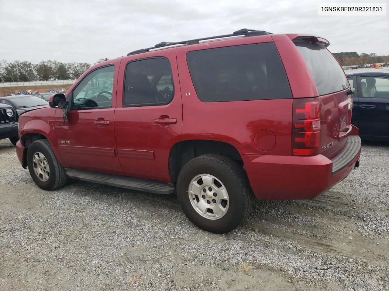 2013 Chevrolet Tahoe K1500 Lt VIN: 1GNSKBE02DR321831 Lot: 78065194