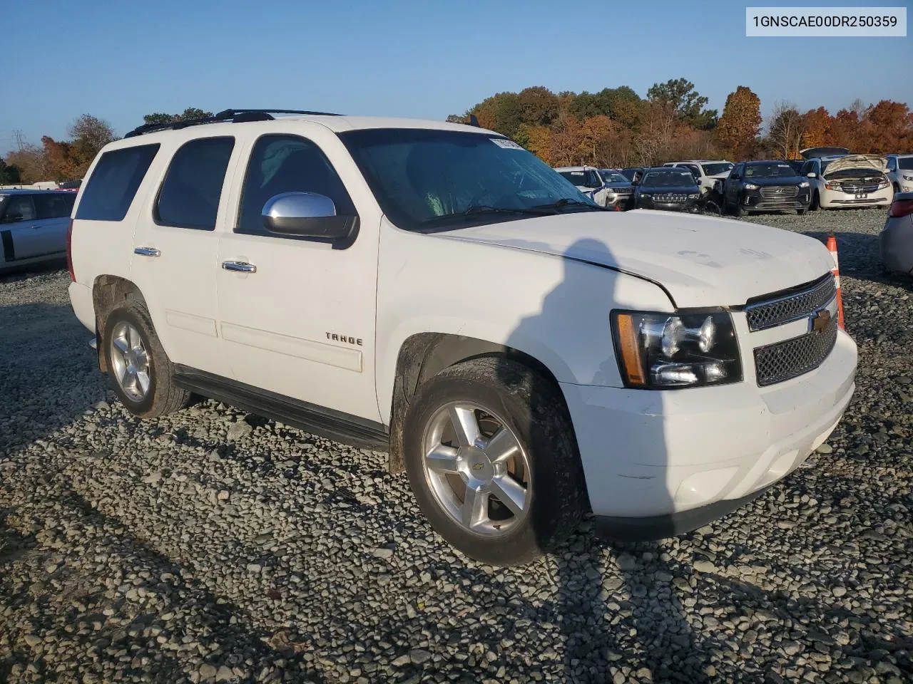 1GNSCAE00DR250359 2013 Chevrolet Tahoe C1500 Ls