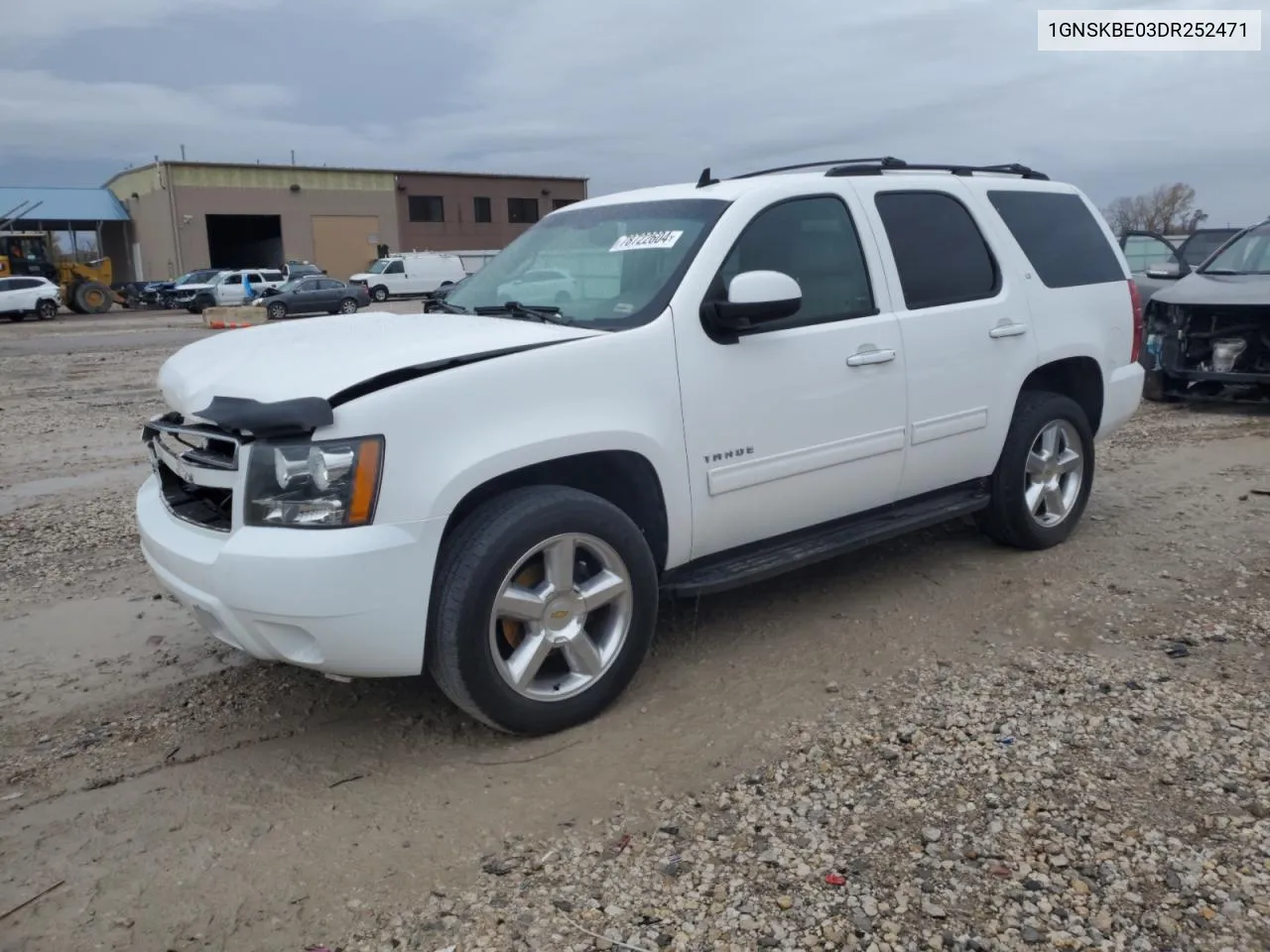 2013 Chevrolet Tahoe K1500 Lt VIN: 1GNSKBE03DR252471 Lot: 78722604