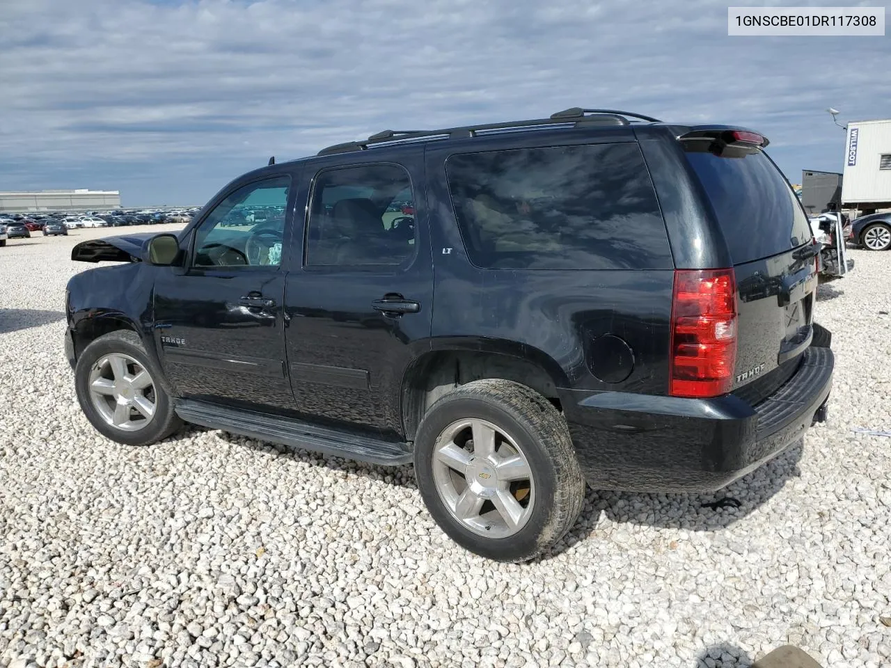 2013 Chevrolet Tahoe C1500 Lt VIN: 1GNSCBE01DR117308 Lot: 78943504